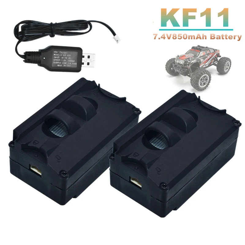 7,4 V 850 Mah Original Lithium-Batterie KF11 7,6 V Ladegerät Für KF11 4WD Fahrzeug 7,4 V Batterie KF11 Racing auto High-Speed-Batterien