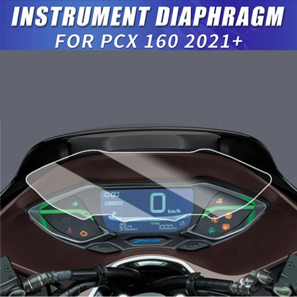 For Honda PCX160 PCX125 2021 2022 PCX 160 125 Motorcycle Instrument Cluster Scratch Protection Film Dashboard Screen Protector