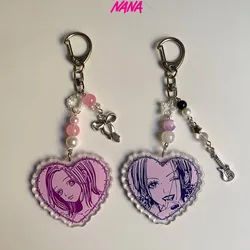 nana Hachi matching keychains aesthetic y2k unique