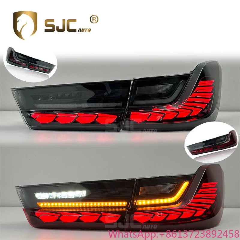 

SJC Auto Modified Taillight Assembly M3 Rear Lights for BMW 3 Series G21 G81 GTS OLED Tail Lights With Dynamic Turn Signal