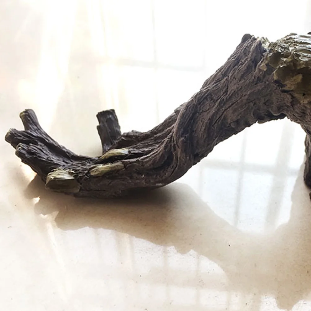 

1Pcs Simulation Bark Shell Hiding Cave for Reptiles Spiders Lizards Aquarium Landscaping Decoration Fake Bark Shell