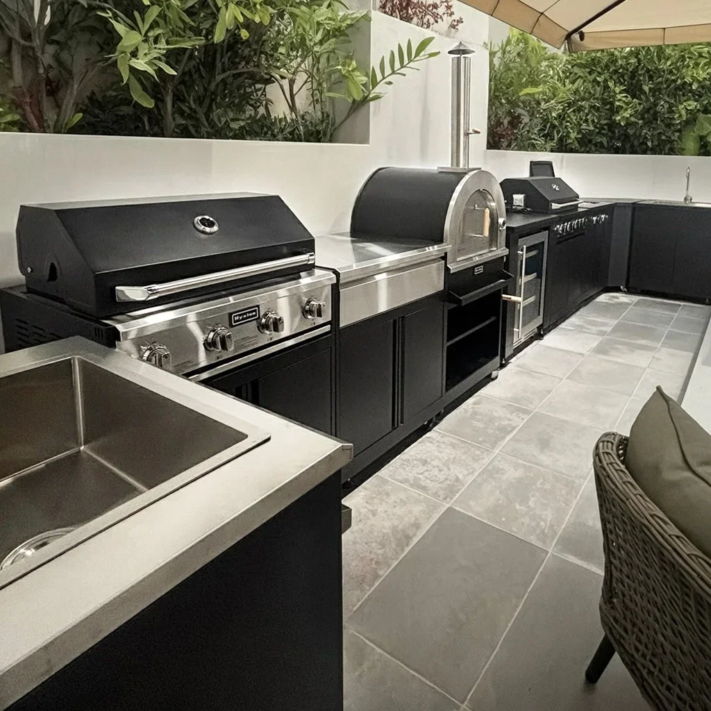 

Stainless Steel Outdoor Kitchen Island Outdoor Terrace Cooking Kitchen Grill Outdoor Kitchen Cabinet