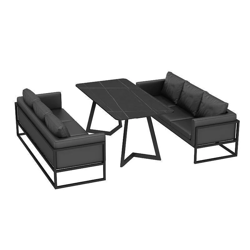 Home Theater Cafe Dining Bar Commercial Table and Chair Slate y