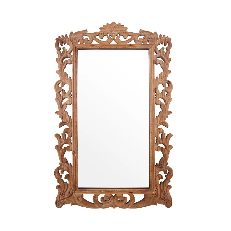 French full-length mirror wall-mounted household porch fitting mirror wall-mounted