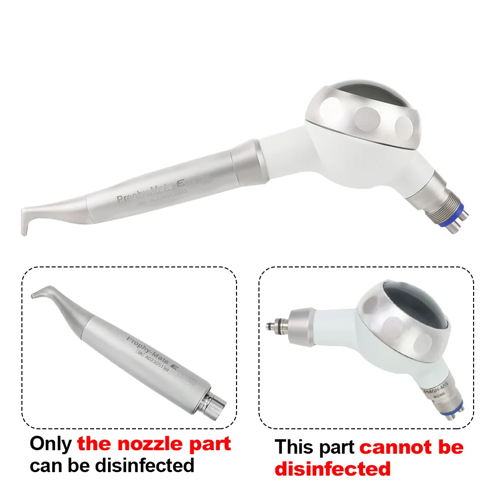 Dental Air Flow Teeth Polishing Polisher Handpiece Hygiene Prophy Jet 4hole quick connect Dentistry tools
