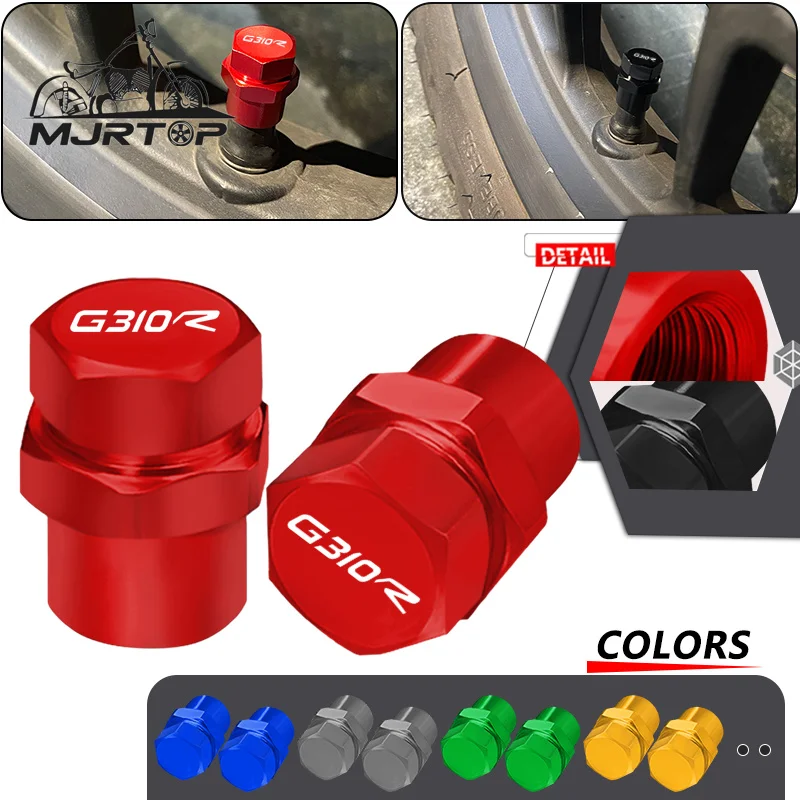 

For BMW G310R G310GS G 310R 310GS g310gs Hot Sales CNC Aluminum Wheel Tire Valve Air Port Stem Cover Caps Motorcycle Accessories