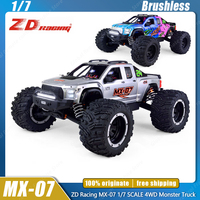 ZD Racing MX-07 1/7 Rc Car Big scale 4WD Monster Truck Brushless Remote Control Vehicle Drift Off-road Car Toy Gift In Stock