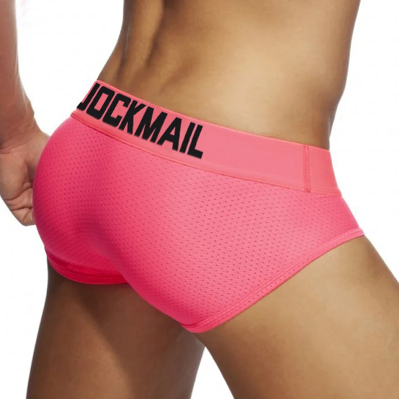 Jockmail Nieuwe Mannen Ondergoed Driehoek Ondergoed Mesh Ademend Sport Fitness Brave Persoon Boxer Hombre Sexy Ropa Interieur Hombre