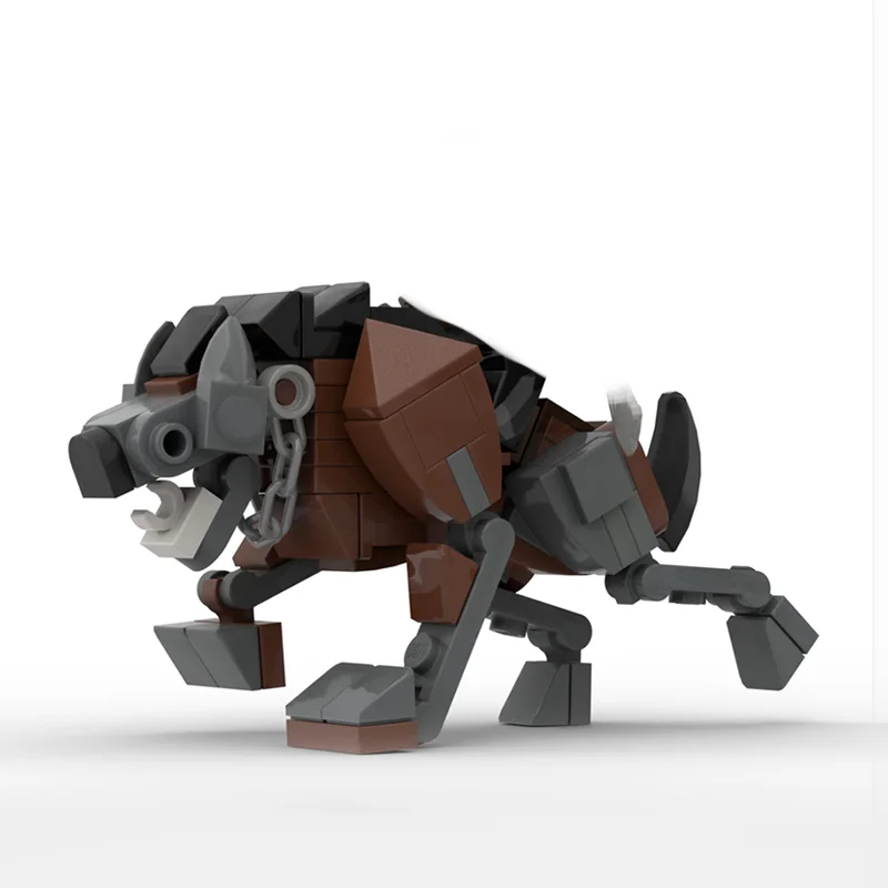 ตัวต่อ MOC 126 ชิ้น ชุดนักรบฮอบบิท ลอร์ดออฟเดอะริงส์ ของเล่นแบบประกอบเอง ของขวัญคริสต์มาส บล็อกสร้างสรรค์ ไอเดีย DIY