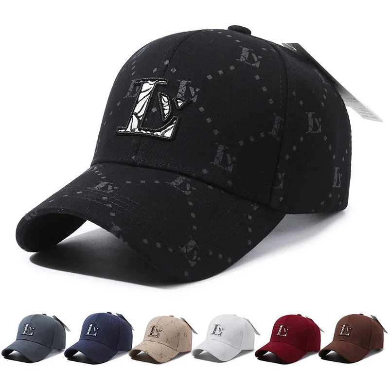 New baseball cap presbyopia light luxury peak fashion versatile men's and women's same cap women's sunshade sunscreen men's hat