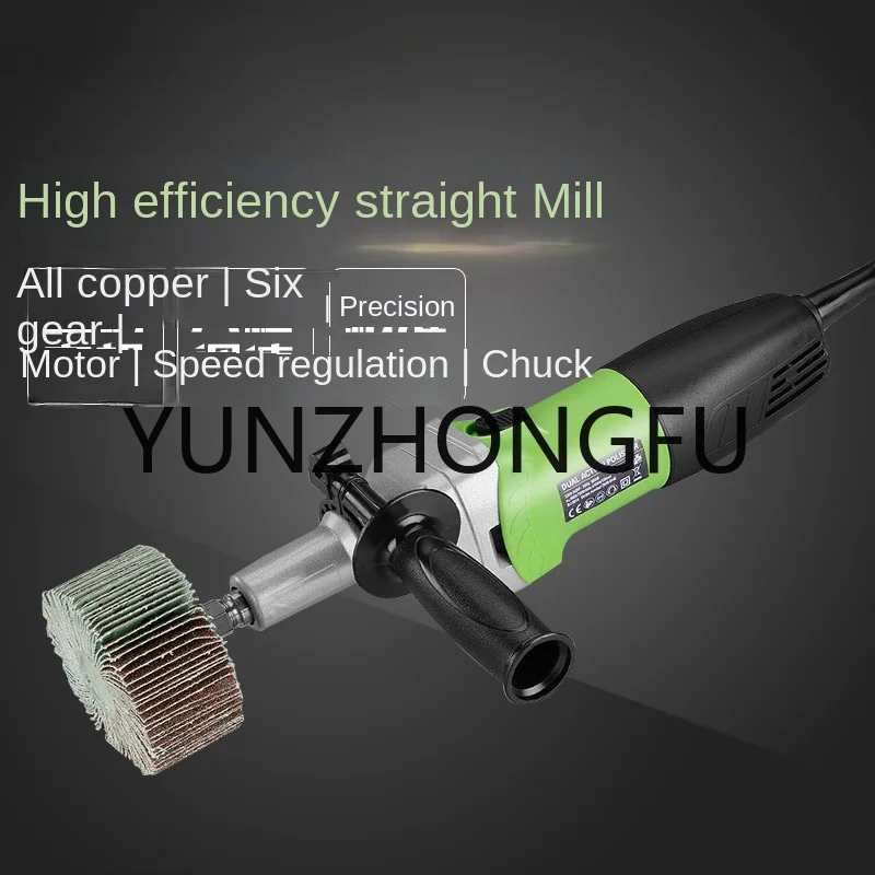 Moyi Straight Grinder Speed Control Grinding Machine Metal Electrical Grinding Machine Bull Blocker Inner Wall Polishing Machine