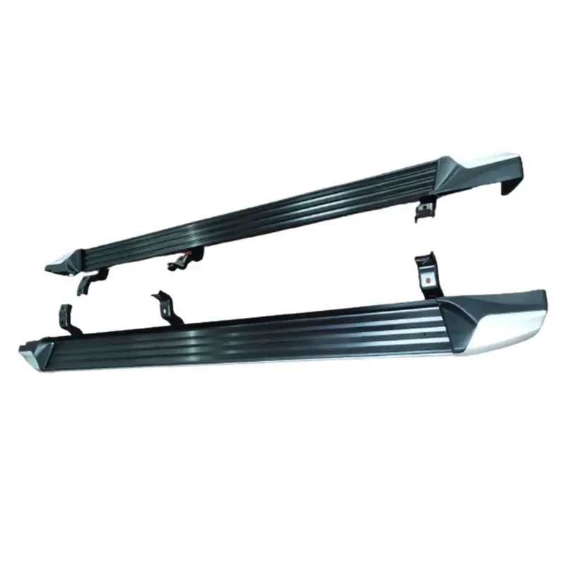 

Hot sale Off-Road 4x4 Part Black Running Boards Replacement Silver Side Steps For Dmax 2020