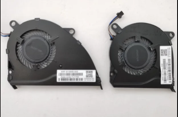 Pair New laptop CPU &GPU cooling fan for HP 14-ce 1004tx 1006tx TPN-Q207