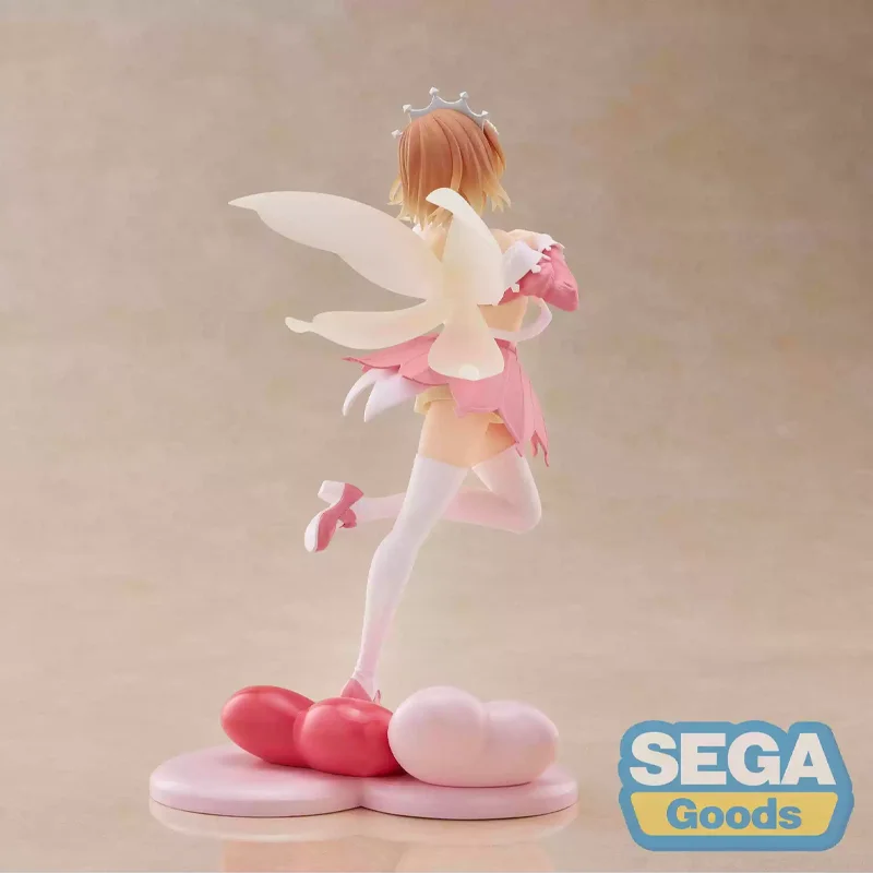 Genuino Originale Sega Toaru Kagaku No Railgun T Luminasta Shokuhou Misaki Misaka Mikoto Anime Figura Modello Desktop Ornamento Giocattoli