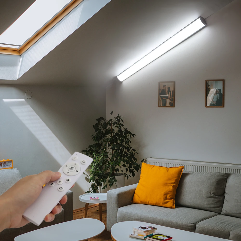 الحديثة حديقة طويلة الجدار الخفيفة الإضاءة في الهواء الطلق مقاوم للماء Ip65 الذكية التحكم عن بعد فيلا الشرفة حديقة فناء الخارجي الجدار مصباح #5