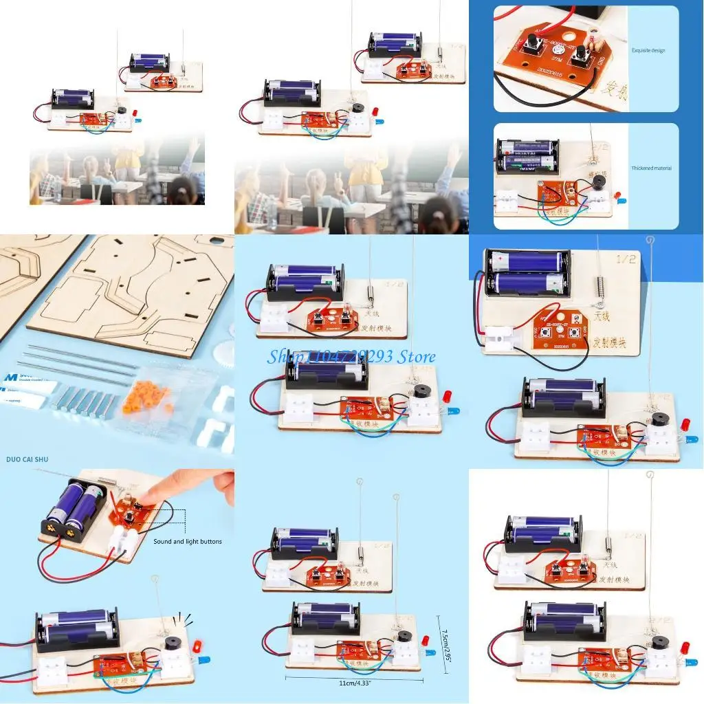

Y2GD DIY модель беспроводного передатчика, наборы для сборки, реквизит для преподавания физики для студентов