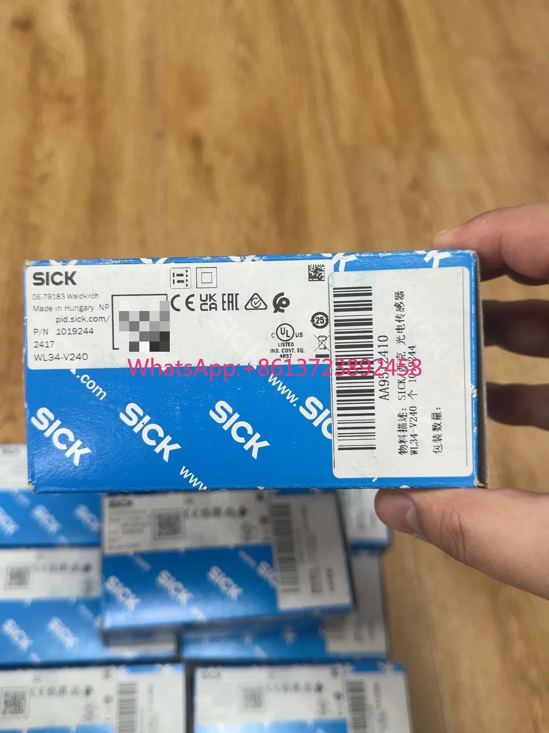 

SICK WL34-V240 New Not used for 24 years