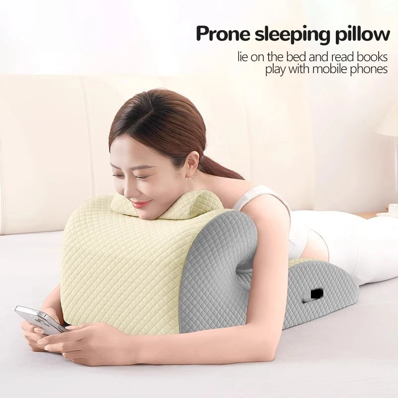 وسادة مريحة للاسترخاء 2025 وسادة مريحة جديدة تدعم الموقف في أي وضع تصميم منحني فريد مناسب للتدليك والقراءة
