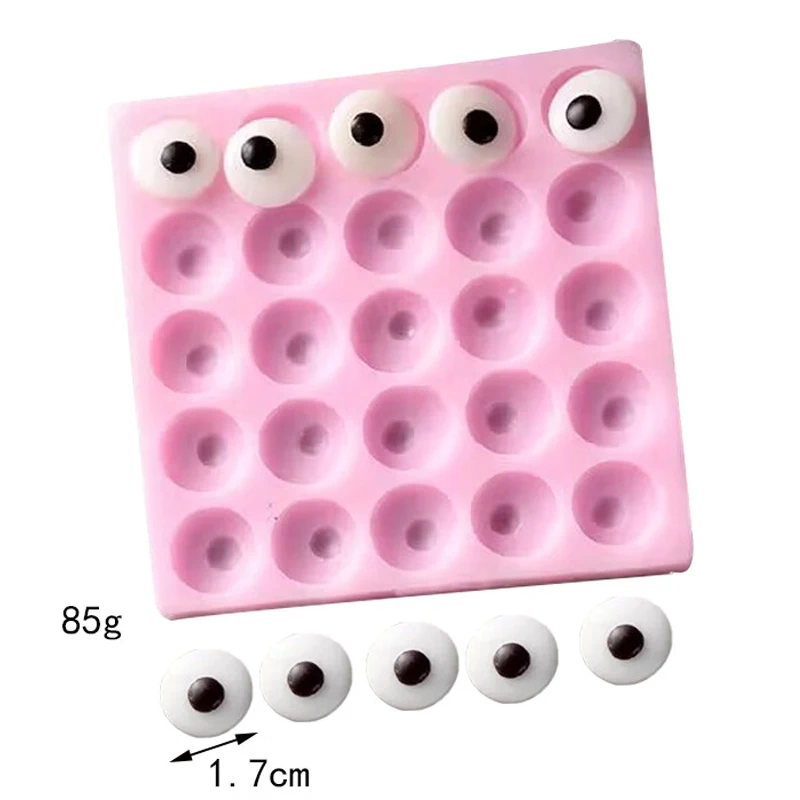 Mouse Eye Cooking Tools Silicone Fondant Gum Paste Mold Cake Decorating Clay Resin Sugar Candy Cake Sculpey