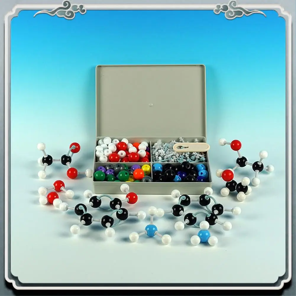 

Premium 240 Pcs Molecular Model Kit Organic Chemistry Molecular Electron Orbital Model Chemistry Aid Tool For Chemistry Lesson