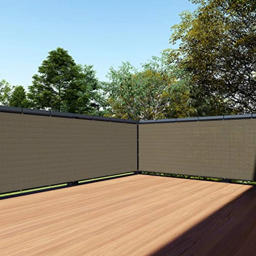 

Забор-экран для балкона 3' x 50' для ограждений квартиры, 200GSM, сверхпрочный, для улицы, для обеспечения конфиденциальности на террасе