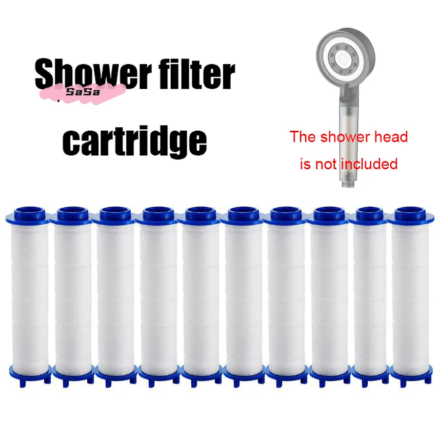 

5/10Pcs Universal Shower Filter Standard Shower Heads Water Purification Cartridge Increases Water Pressure Removes Impurities