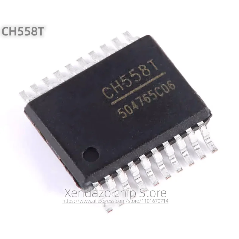 5pcs/lot CH558T SSOP-20 package Original genuine 8-bit enhanced USB microcontroller chip