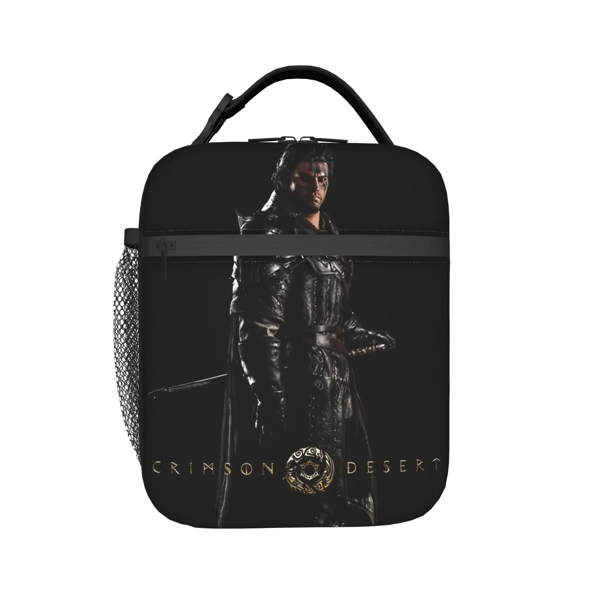 Pearl abyss crimson desert  Thermal Insulated Lunch Bags for Travel  Portable Food Bag Men Women Cooler Thermal Lunch Boxes