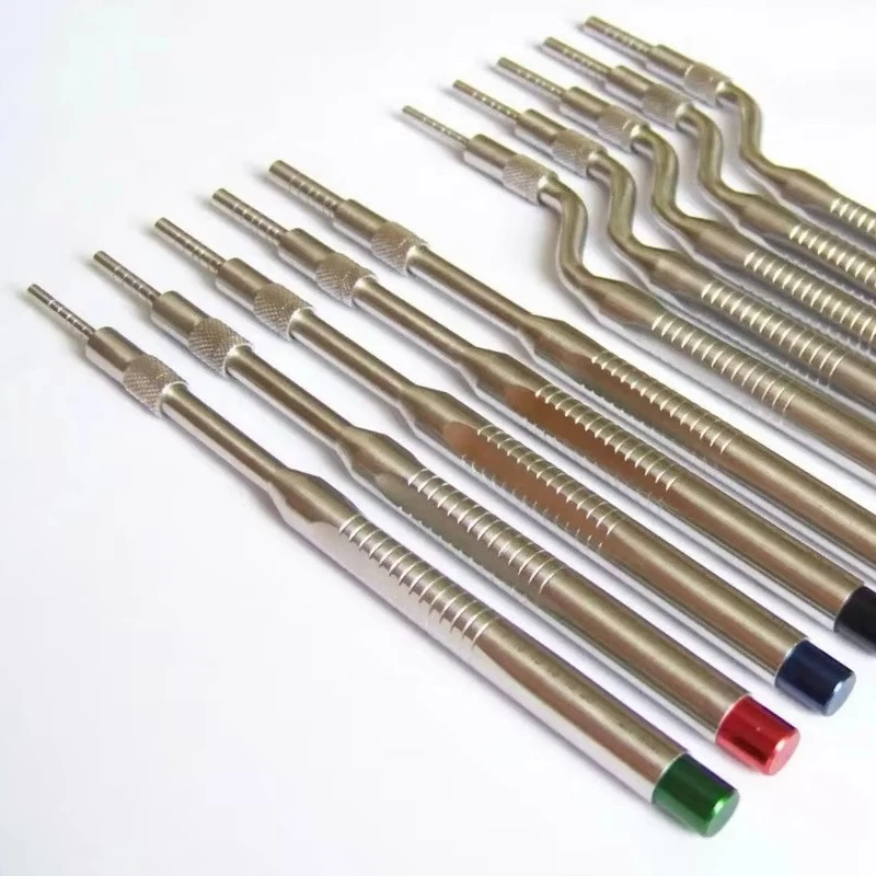 Professional Lab Sinus Lift Osteotomes Kit Straight Off Set Concave Lab Implants Instruments Lab Tools