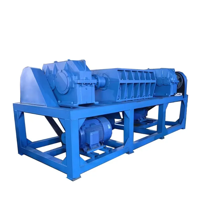 Controllo programmabile PLC 800 tipo trituratore di rottami di metalli pesanti a doppio asse