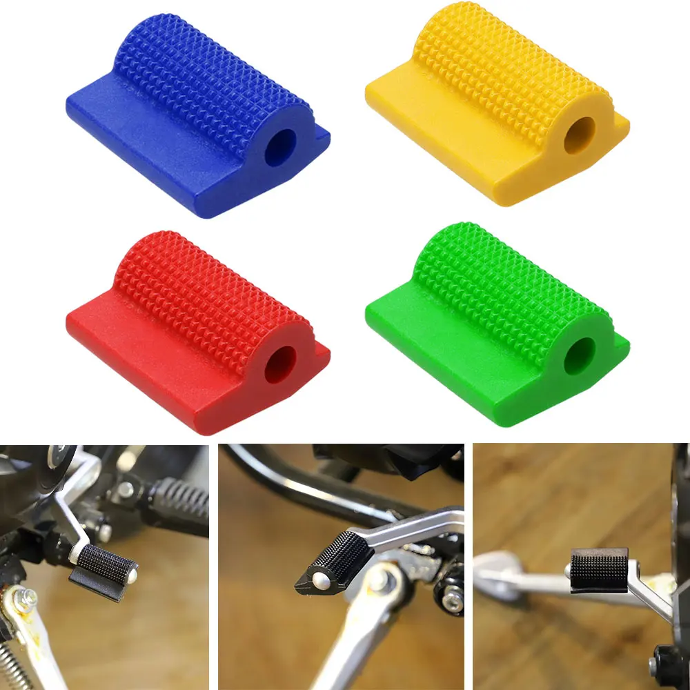 Motorcycles Shift Gear Lever Pedal Rubber Cover Shoe Foot Peg Toe Gel For YAMAHA XV 1100 VIRAGO 750SE 1000TR1 1100 535 700 XZ