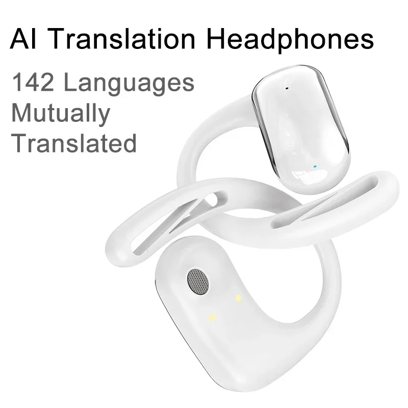 T25 Intelligent Translation Earphones Translate 142 Languages Bluetooth Wireless Simultaneous Translation Earphones image 4