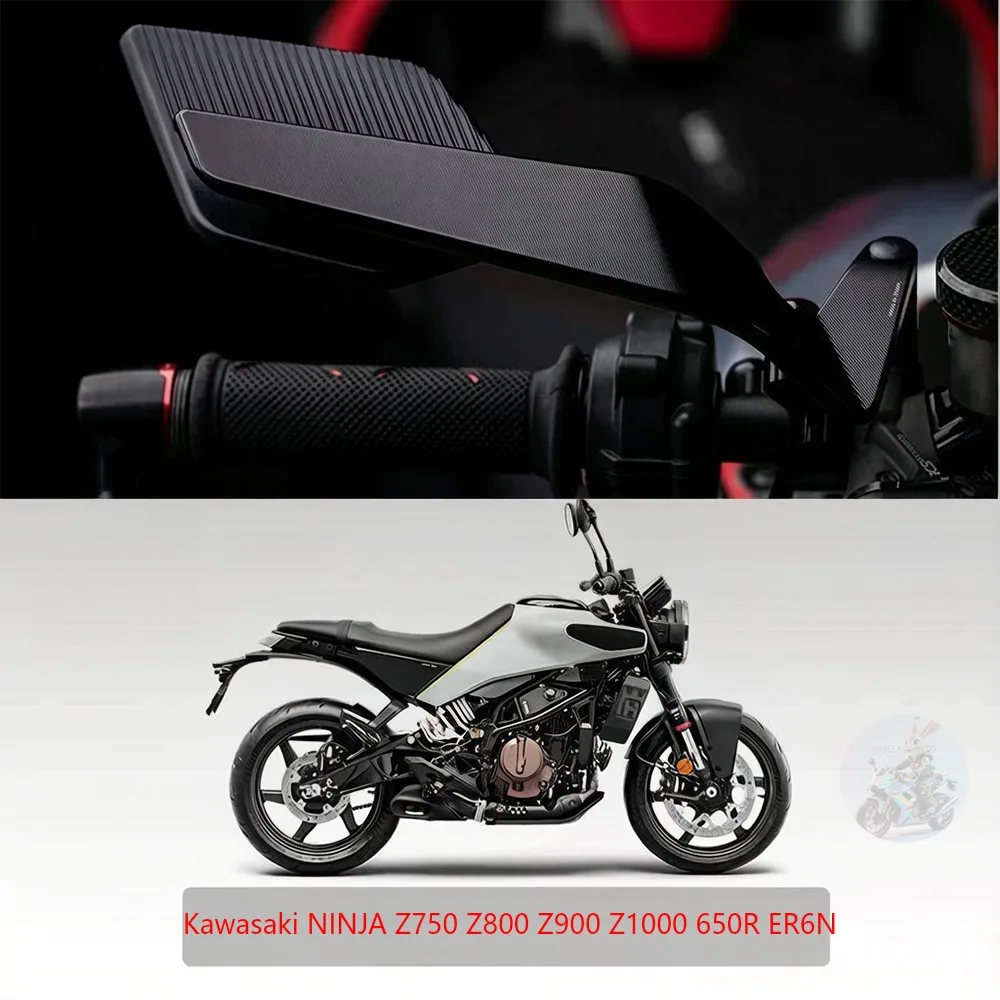 

Зеркало заднего вида для мотоциклов Kawasaki NINJA Z750 Z800 Z900 Z1000 650R ER6N ER6F ER5, 10 мм, с LED-подсветкой