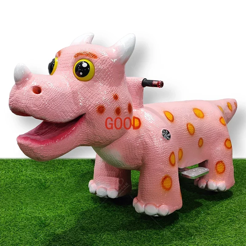 Simulation Dinosaurier Elektroauto quadratisches Reitbatterieauto