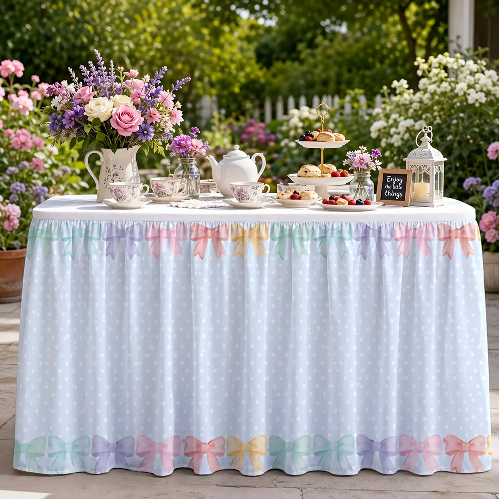 Perfect for wedding receptions, bride gift-giving events, and company activities. Combined with an elegant polka dot backdrop.