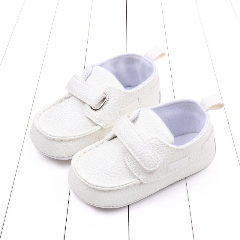 Spring and Autumn New Style Baby Shoes 0-1 Year Old Infant Shoes British Style Soft Sole Baby Learning Shoes Formal Shoes