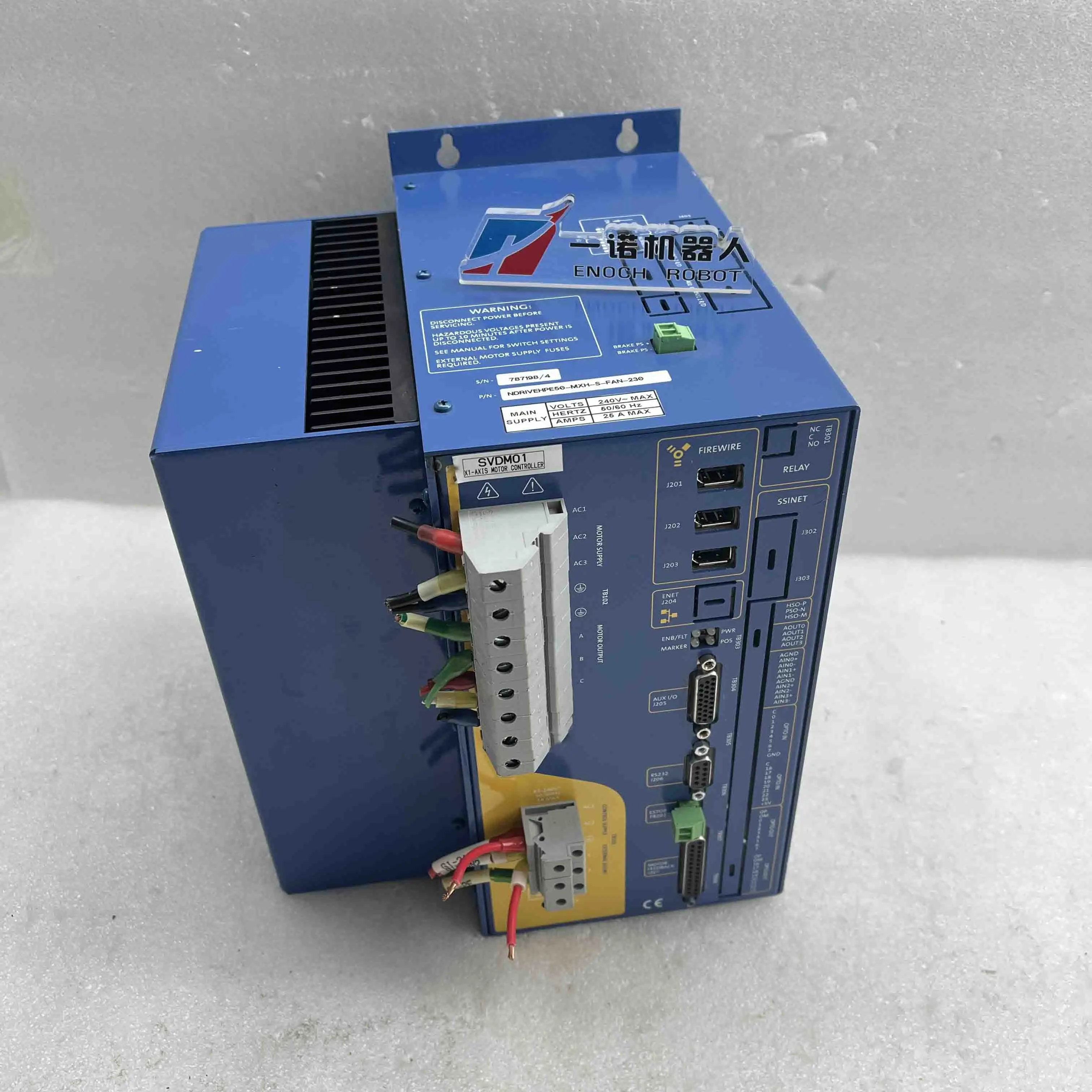 Servo Drive NDRIVEHPE50-MXH-S-FAN-230 Driver NDRIVEMP10 NMARK-SSAM Drivers NSERVO-TB2-NOLMT5V NSTEP-2A in Stock Via DHL or Fedex