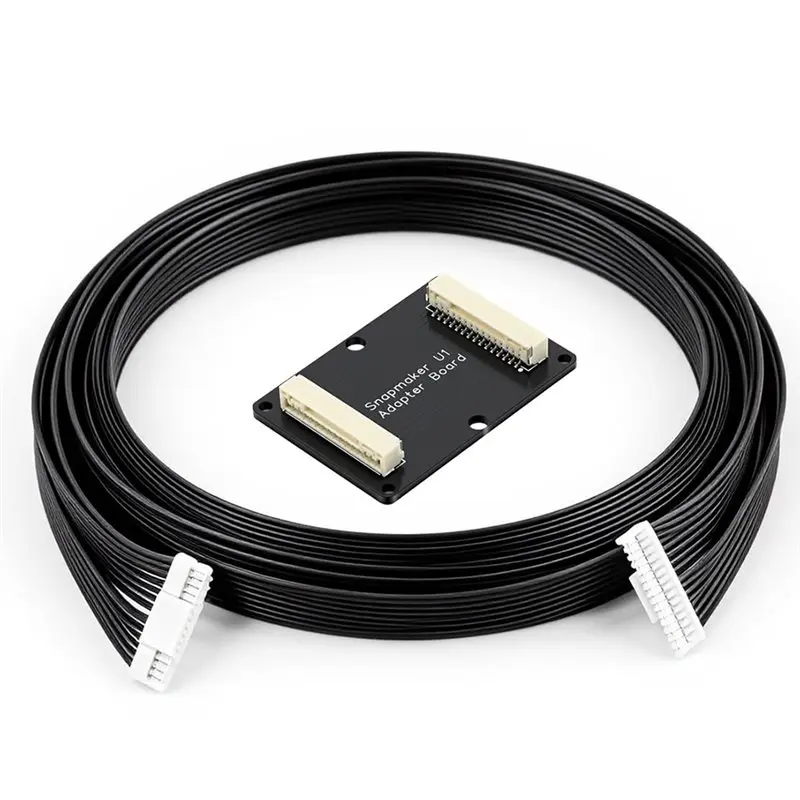 YSS-For Snapmaker U1 Filament Feeder Extension Cables Includes 1 Wire& 1 Adapter Board- Per Set(0.5M)