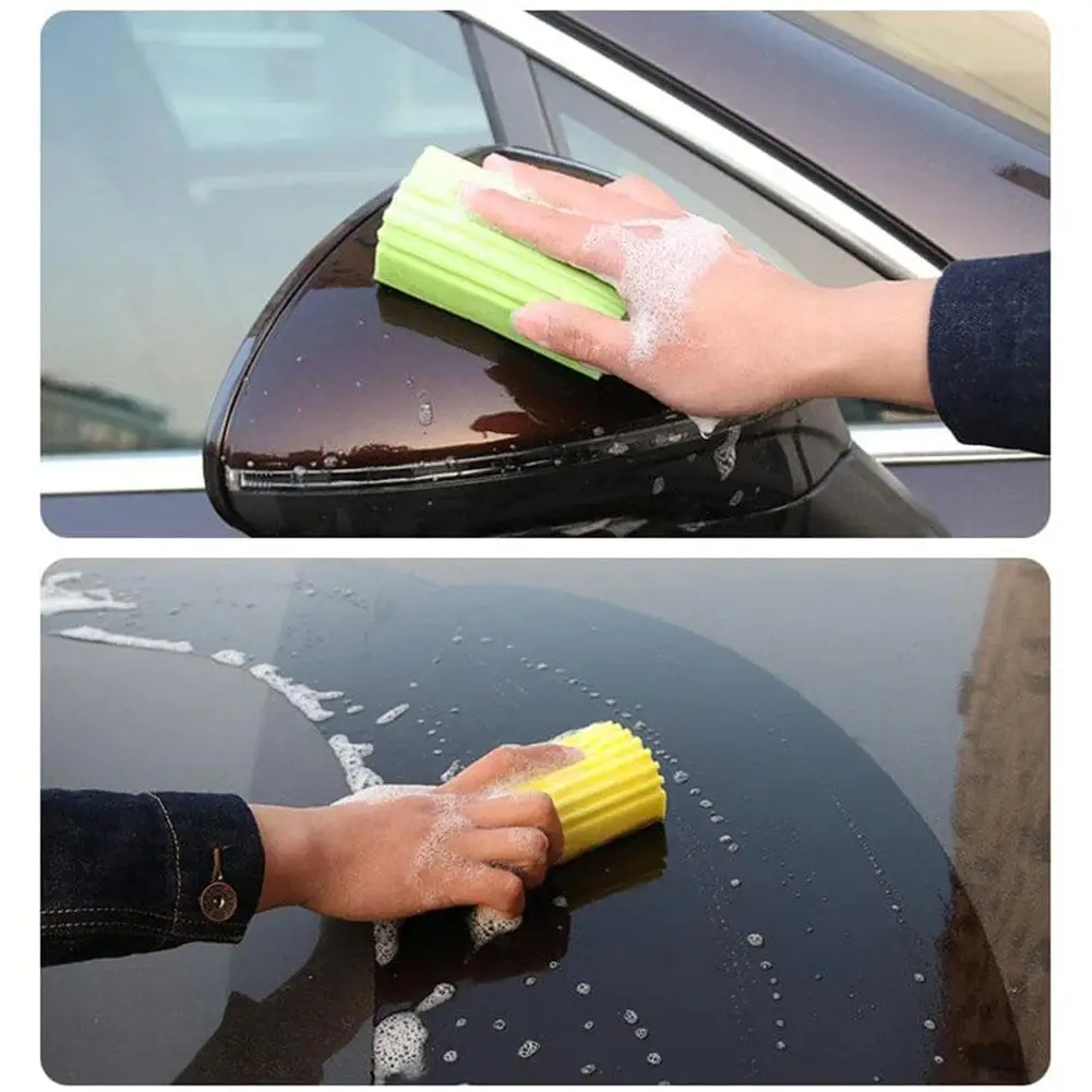 10PCS Strong Absorbent PVA Cleaning Sponge Multi-functional Sponge Brush Household Kitchen Cleaning Supplies Car Cleaning Tool