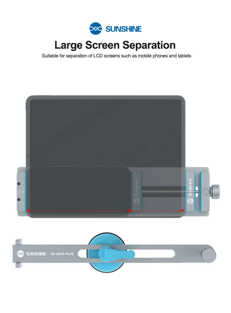 

SUNSHINE SS-601G Plus Multifunctional Screen Separation Tool No Heat Required Strong Suction Safe LCD Separation