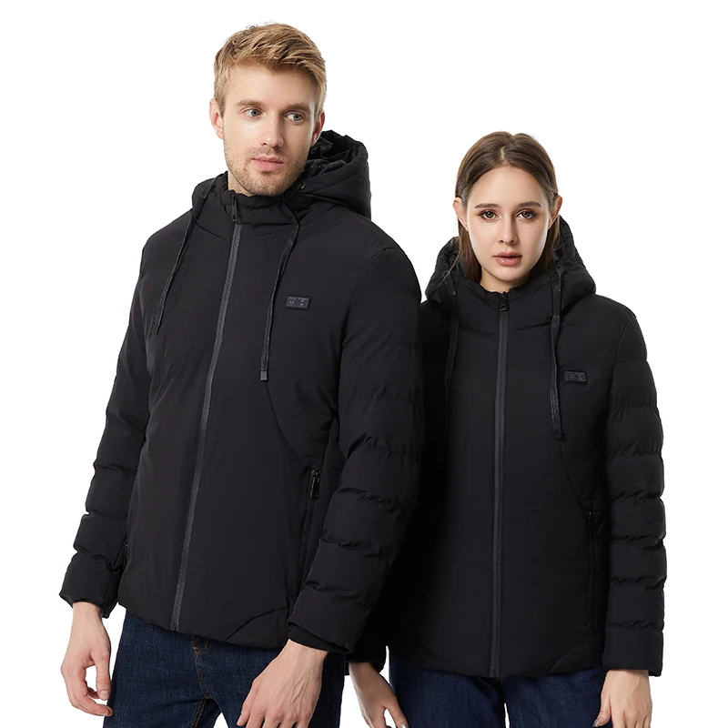 Heated Cotton Jacket Electric Ski Suit Smart Heating Jacket USB Charging Far infrared carbon fiber Heated sheet