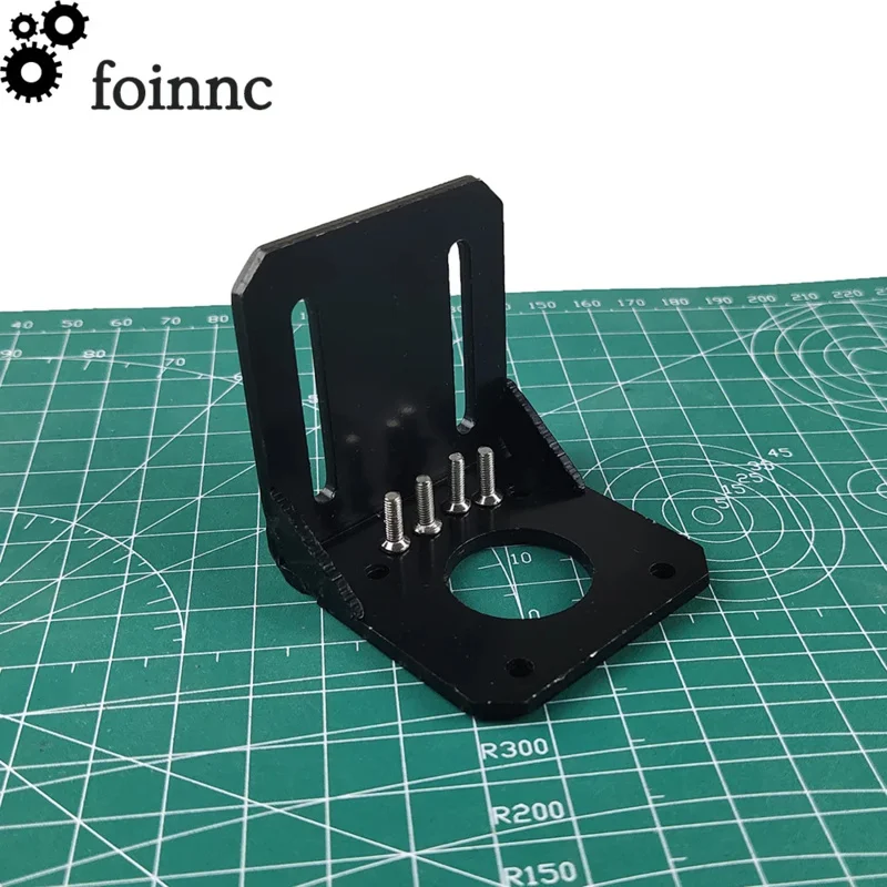 CNC & 3D printer accessories NEMA 17 stepper motor mounting L bracket for 42 motor with screws