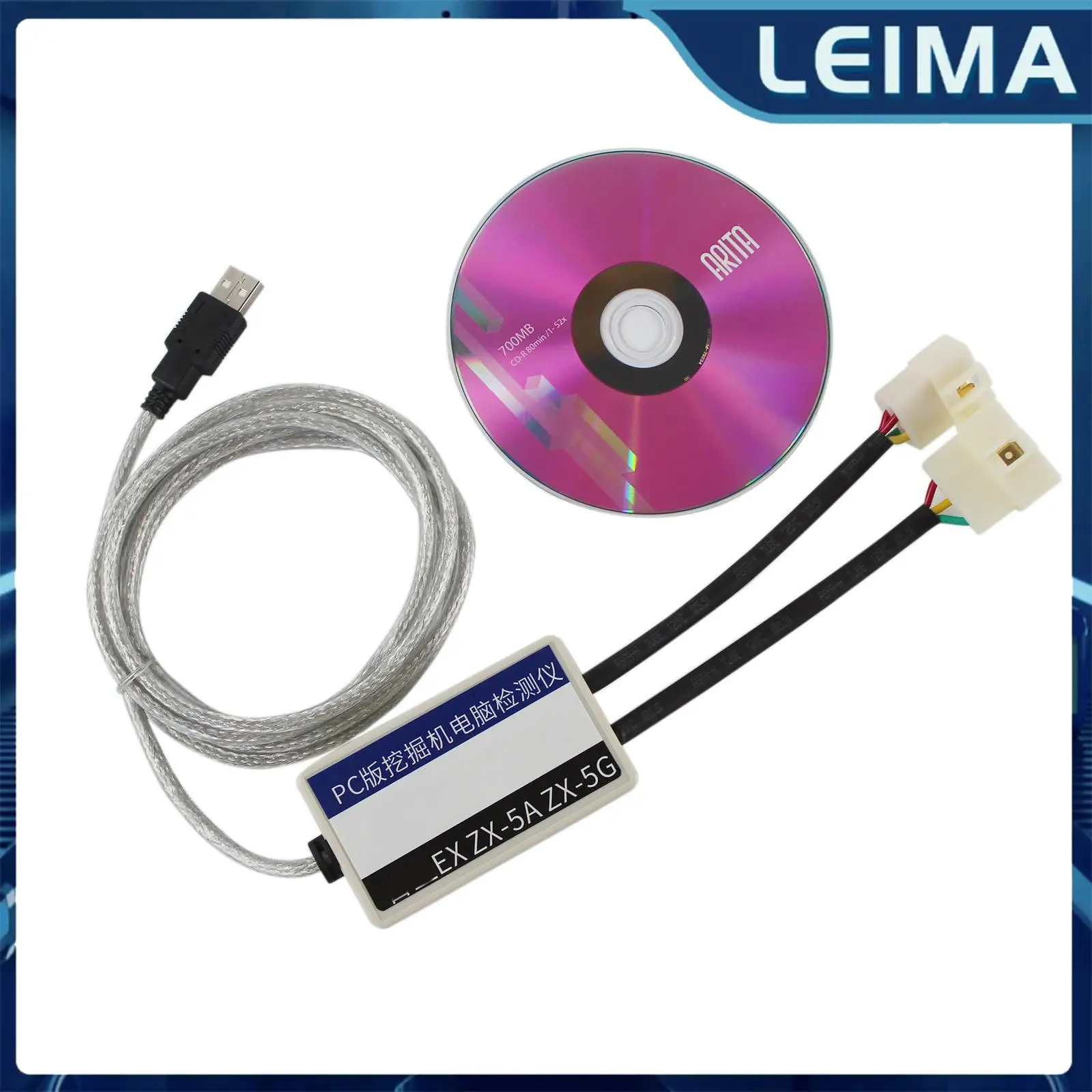 1 مجموعة أداة تشخيص DR.ZX لحفارة هيتاشي ZX EX & ZX-5A-5G سلسلة لاختبارات الكهربائية التشخيصية الذاتية جون ديري #1