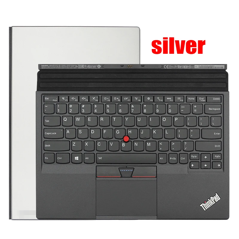 Verwendet für Lenovo Thinkpad x1 Tablet Gen2 Gen1 magnetische tragbare externe Docking-Tastatur englische Hintergrund beleuchtung