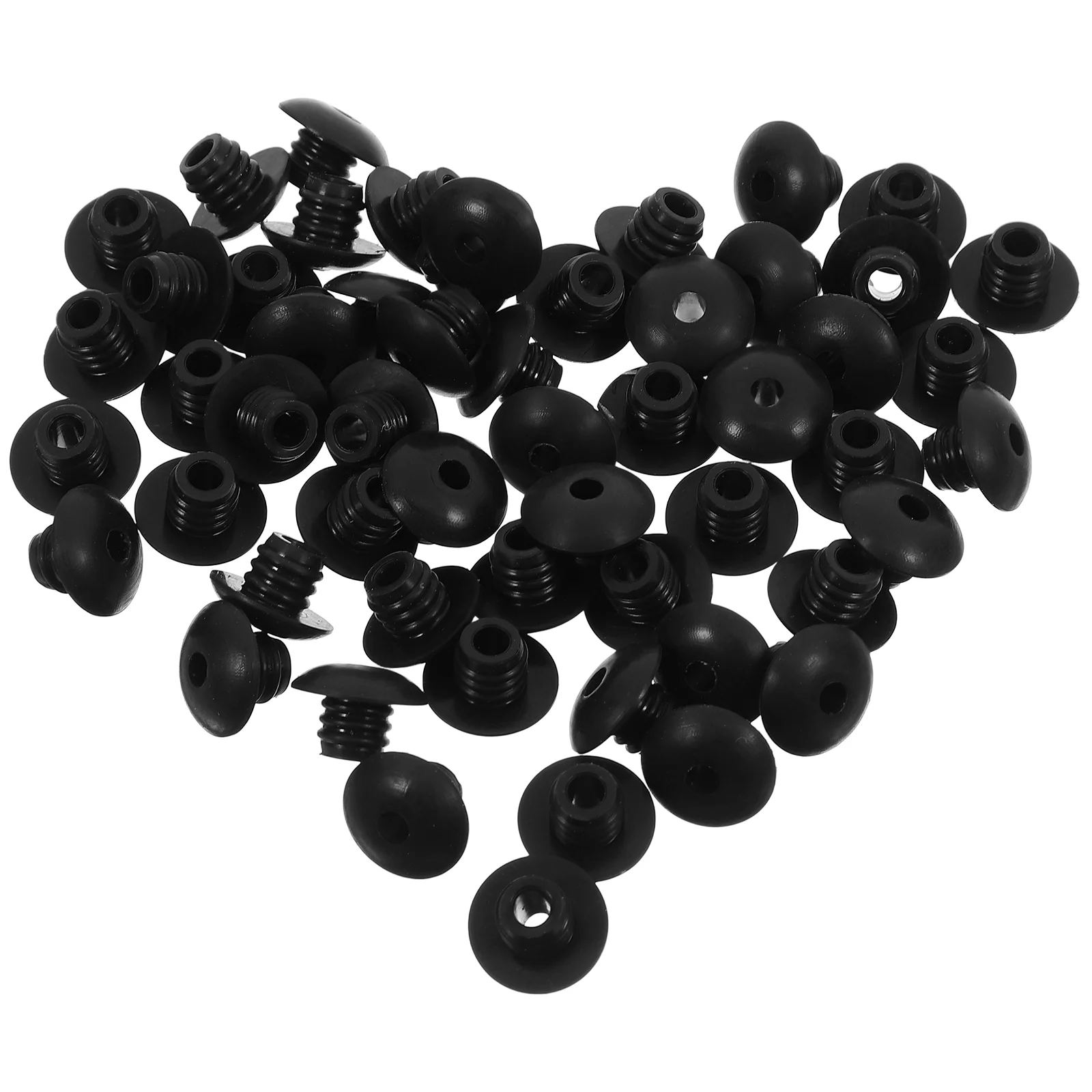 120 Pcs Hook Retaining Ring Peg Hooks Fasteners Locks For Pegboard Nails Accessories Rubber Stoppers