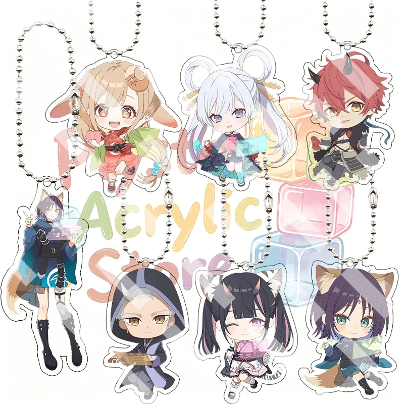 Cosmic Princess Kaguya! Anime Acrylic Keychain Kawaii Cartoon Self-made Peripheral Cute Accessory Backpack Pendant Charm Keyring