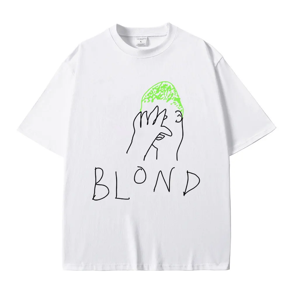 

Funny Frank Meme Tshirt Blond Hip Hop Trend T-shirts Ocean Fashion Oversized T Shirt Men's Casual Cozy Pure Cotton Short Sleeve