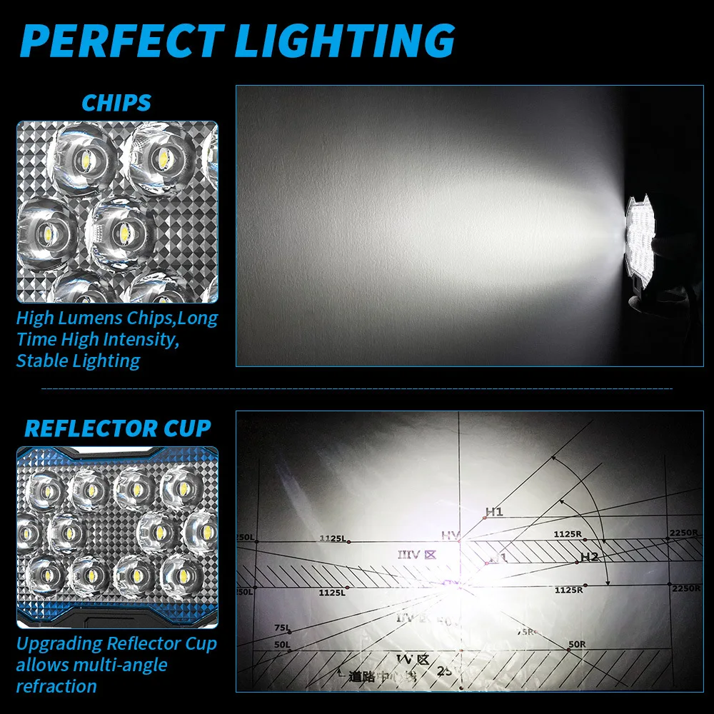 Xenplus جديد وصول الطرق الوعرة سيارة ضوء 34 واط 6000 كيلو السوبر مشرق Led سيارة العلوي تعديل شاحنة جرار Led ضوء العمل