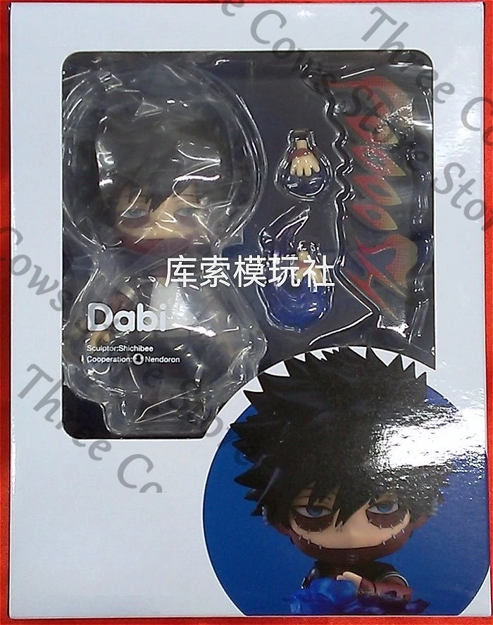 

Anime Dabi My Hero Academia Cosplay Figurine Desktop Ornament Figures Model Cartoon Q Version Garage Kits Prop Mascot Fans Gift