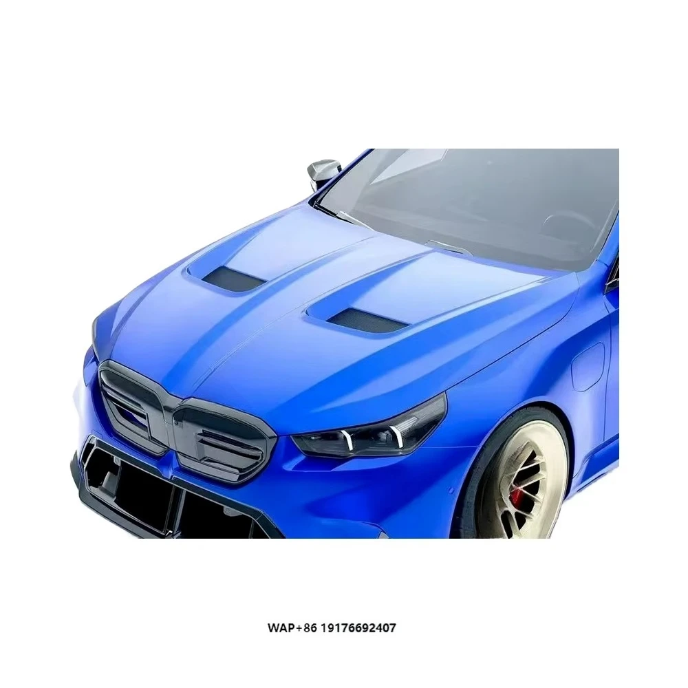 New for for M5 2021-2022 Body Kit Upgrade Carbon Fiber Style Hood